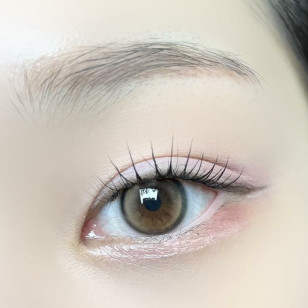 【散光】Lenbling Eye Only 1 Month Olovue Peanut Brown 每月抛棄散光彩妝隱形眼鏡